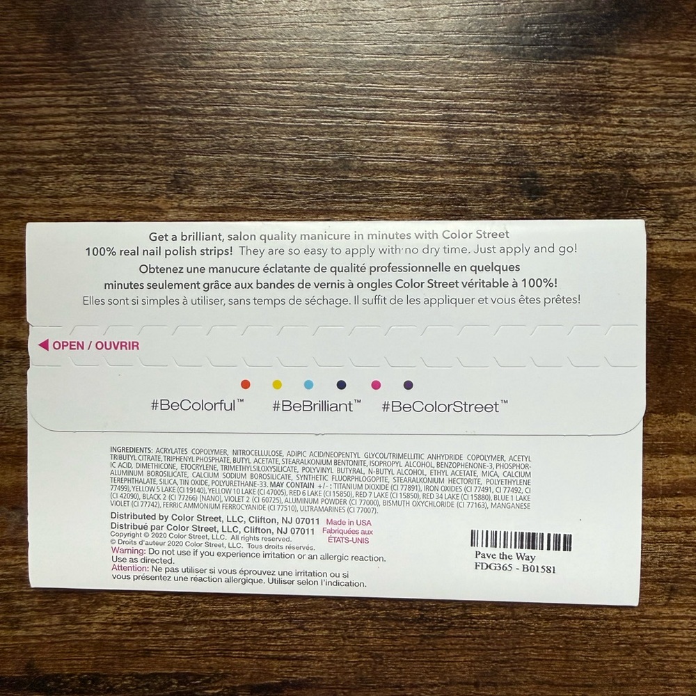 Pave The Way: Exclusive Color Street Nail Polish Strips - Picture 5 of 6